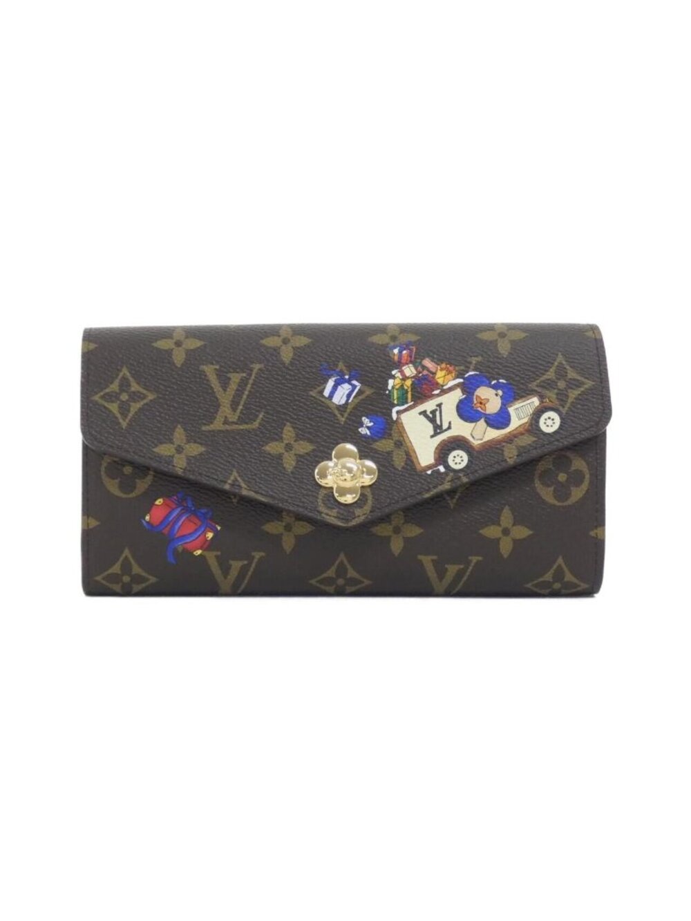 Louis Vuitton Monogram Portefeuille Sarah Wallet